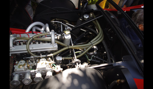 Fiat Abarth 2000 Scorpione prototype Pininfarina 1969 engine